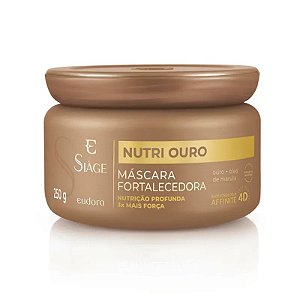 Máscara Capilar Fortalecedora Siàge Nutri Ouro 250g