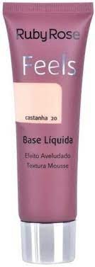 Base Liquida Feels - Amendoa 30 - Rubyrose
