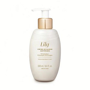 Creme de Banho Acetinado Lily 250ml