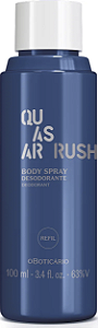 Refil Body Spray Quasar Rush Desodorante 100ml
