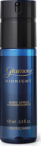 Body Spray Desodorante Glamour Midnight 100ml