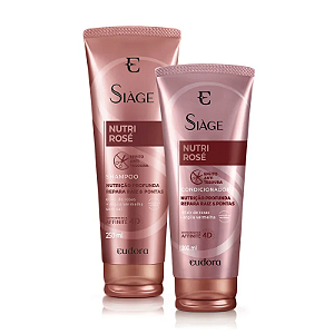 Kit Siàge Nutri Rosé Shampoo + Condicionador