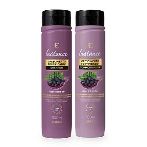 Combo Instance Açaí e Bambu: Shampoo 300ml + Condicionador 300ml