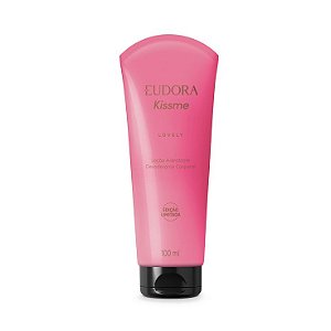 Loção Hidratante Desodorante Corporal Eudora Kiss Me Lovely 100ml