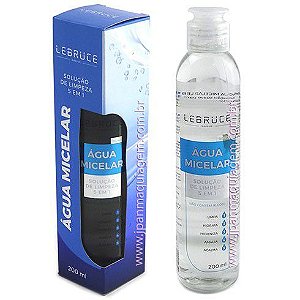 Água Micelar 5 em 1 Lebruce 200ml