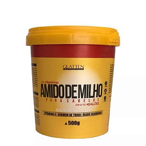 Amido de Milho Maizzena Alisamento Natural Glatten 500g