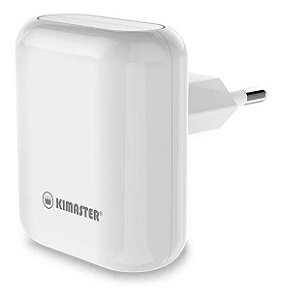 Carregador viagem Kimaster 2.4A 2 USB T202