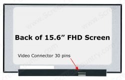 TELA LED SLIM 15.6 30 PINOS FULL HD FOSCA SEM ABAS