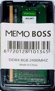 MEMORIA NOTEBOOK BOSS DDR4 8GB 2400 MHZ