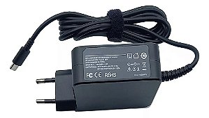 FONTE CARREGADOR COMPATÍVEL PARA LENOVO 65W 5V2A 9V2A 15V3A 20V 3.25A PLUG TIPO C