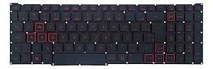 TECLADO ACER NITRO 5 A515-55-51D3 5103 RETROILUMINADO BR Ç