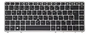 TECLADO HP ELITEBOOK 740 G1, 745 G1, 750 G1, 755 G1, 840 G1 BR Ç