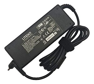 FONTE CARREGADOR COMPATÍVEL PARA ACER N22C6 90W PLUG FINO