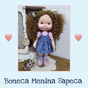 Curso Online - Nova boneca Menina Sapeca!