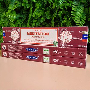 Incenso Massala Satya Meditation - Relaxamento