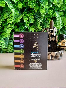 Incenso Massala Cone Goloka Chakras - Equilíbrio dos Chakras