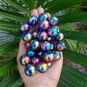Esfera Hematita Magnética P Arco Iris