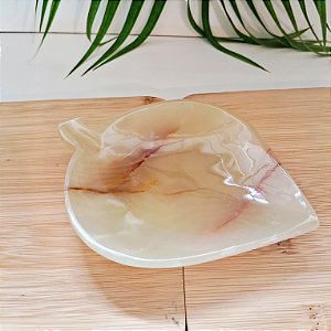 Prato Folha Onix 14cm