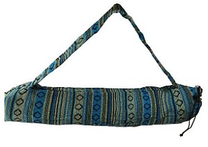 Bolsa Porta Tapete Yoga - Azul Claro