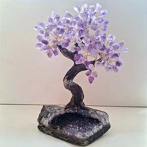 Árvore Ametista - Base Ametista - 36 Galhos