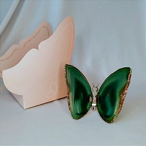 Borboleta Ágata Verde