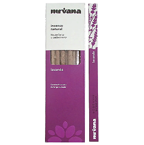 Incenso Nirvana Natural Lavanda - Reconforto e Age Contra o Estresse