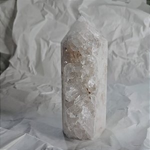 Ponta Drusa Cristal de Quartzo﻿ Polido