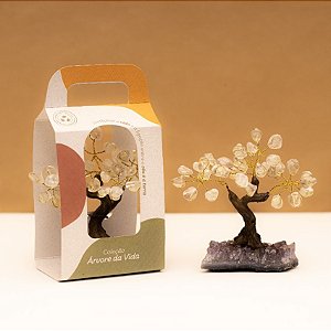 Árvore Cristal de Quartzo M - Coleção Árvore da Vida