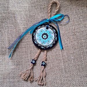 Mobile Olho Grego Juta - Mandala