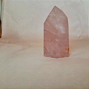Ponta Quartzo Rosa Polida