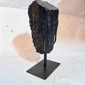 Turmalina Negra Bruta - Base de Ferro