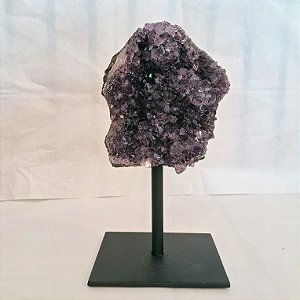 Drusa Ametista - Base de Ferro