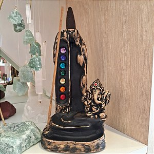 Incensário 7 Chakras Torre Ganesha