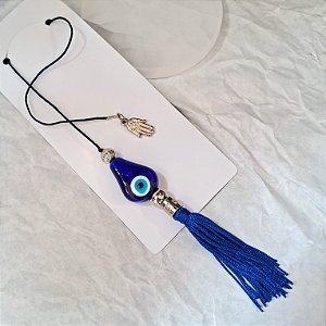 Enfeite Retrovisor / Porta / Marcador de Páginas Olho Grego Murano