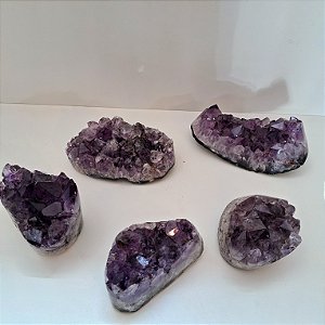 Drusa Ametista - Lateral Polida