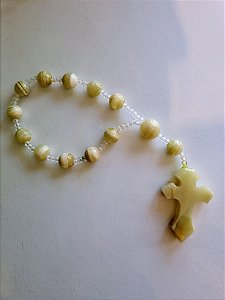 Terço de Mão Onix
