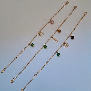 Pulseira Delicadeza - Folheado a Ouro