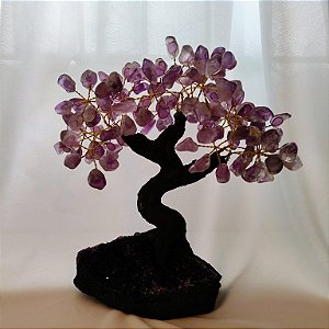 Árvore Ametista - Base Ametista - 24 Galhos
