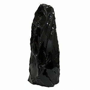 Obsidiana Negra Bruto - Base Serrada 7,9kg