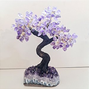 Árvore Ametista - Base Ametista - 36 Galhos