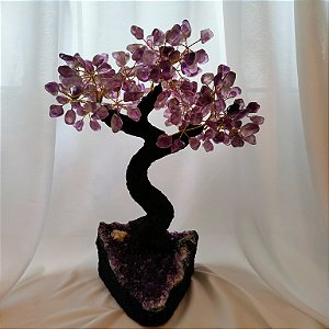 Árvore Ametista - Base Ametista - 36 Galhos