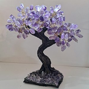 Árvore Ametista - Base Ametista - 36 Galhos