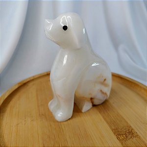 Cachorro Ônix Verde 10cm