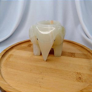 Porta Vela Elefante Ônix