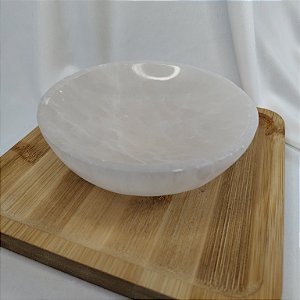 Bowl Selenita Branca 16cm - Rasa