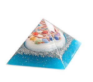 Orgonite Piramide Chakras