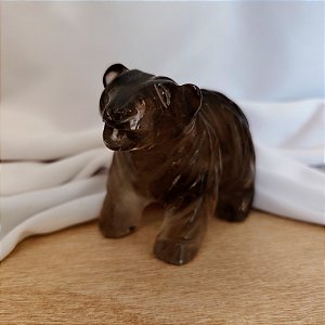 Urso Quartzo Fumê