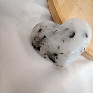 Coração Quartzo Turmalinado