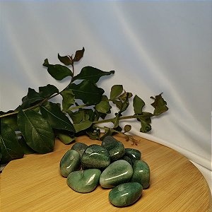 Pedra Rolada Quartzo Verde Natural