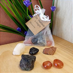 Kit de Cristais Vitalidade e Alegria